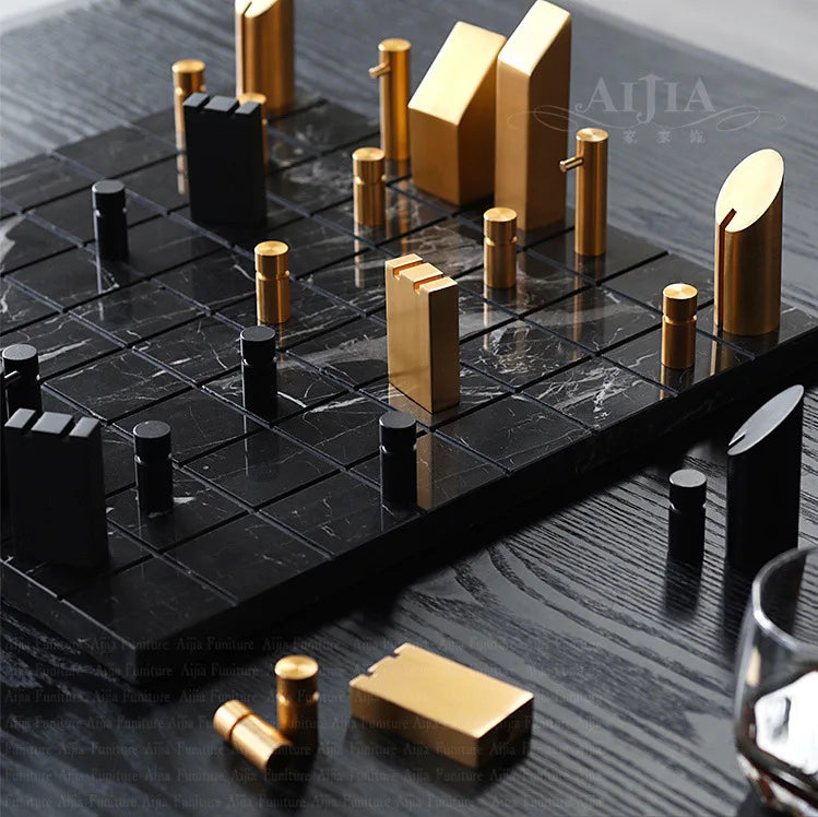 Luxury Modern Chess Set