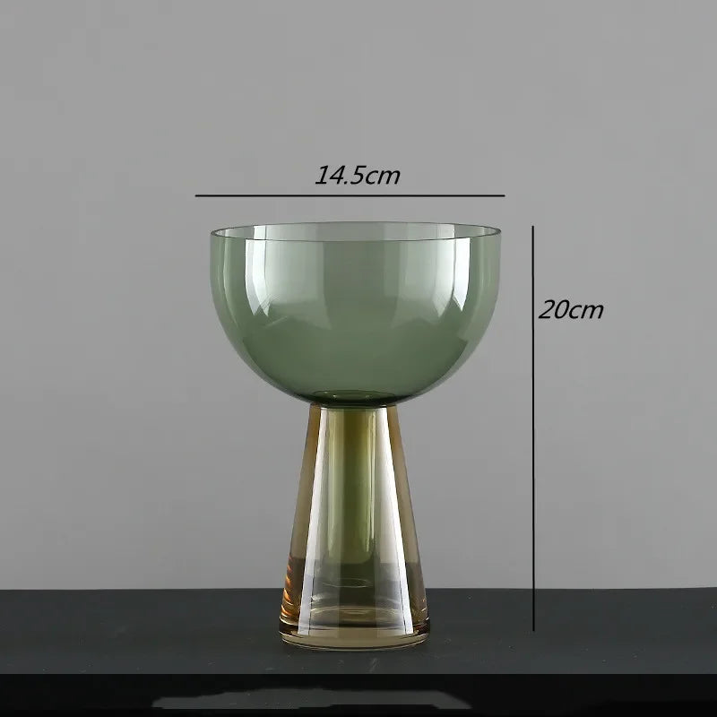 Modern Colorful Glass Bowl