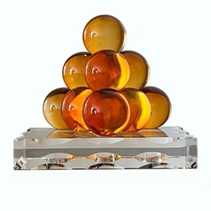 Crystal Ball Pile Sculpture