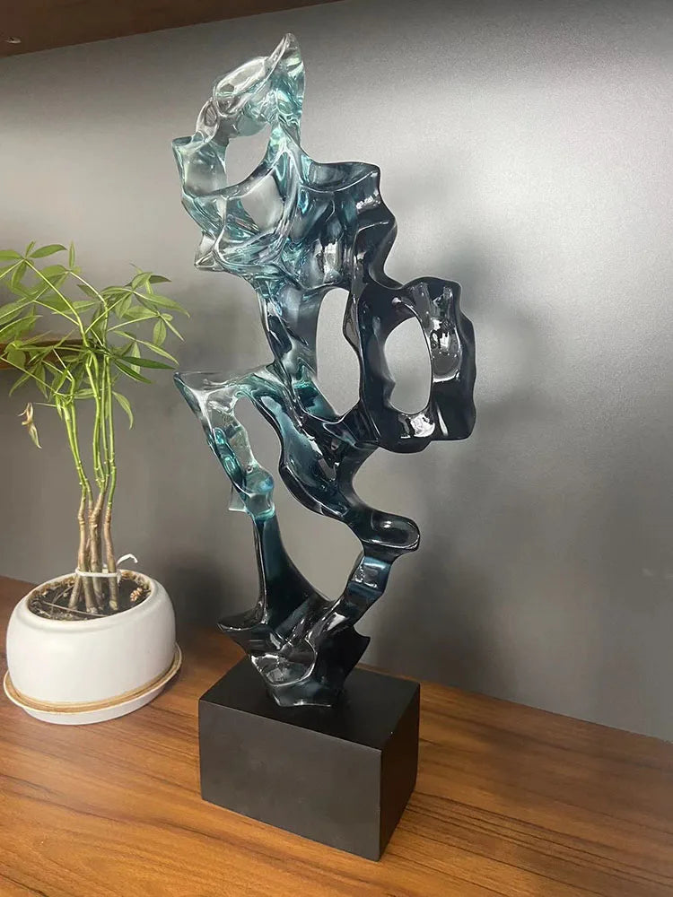 Luxury Flowing Marble Sculpture