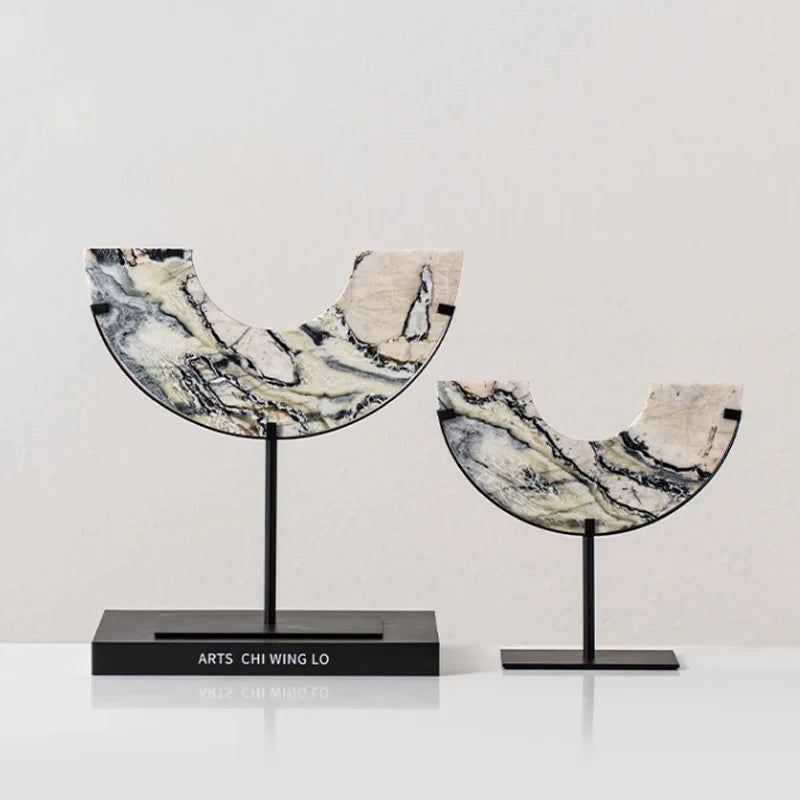 Abstract Marble Decor Piece