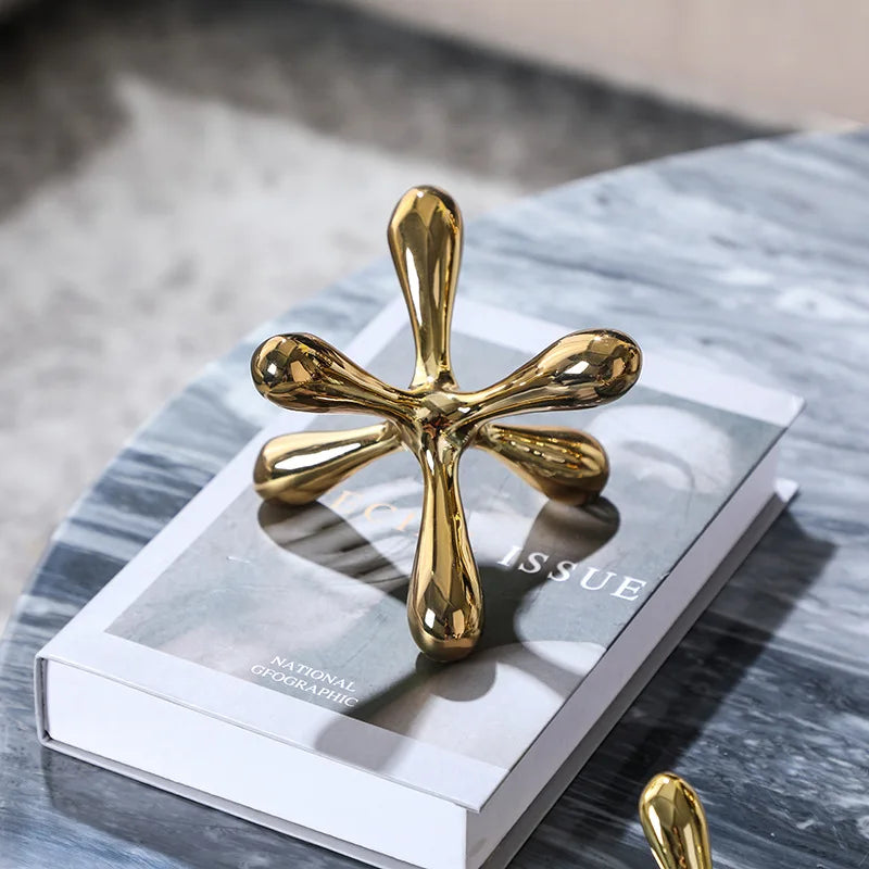 Gold Resin Decorative Sculptures