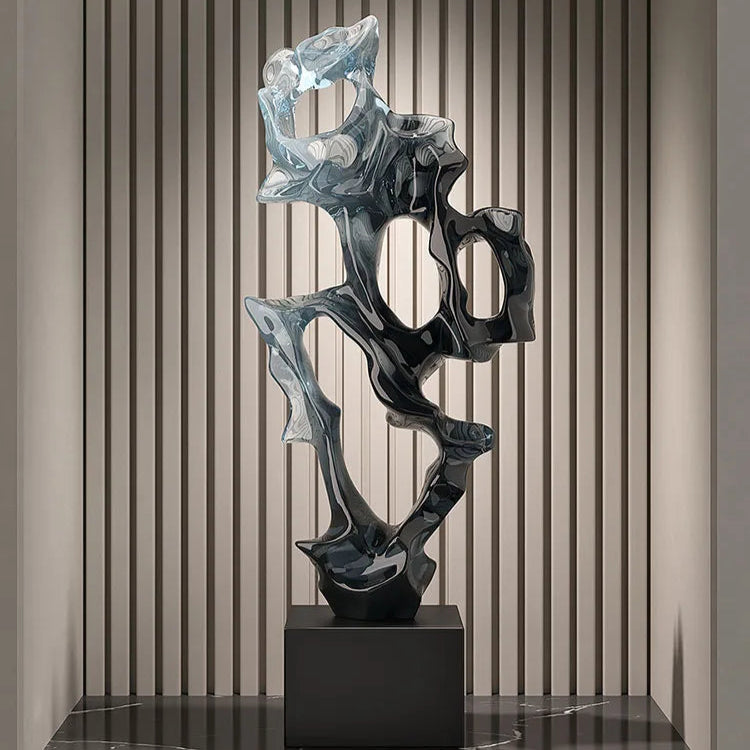 Luxury Flowing Marble Sculpture