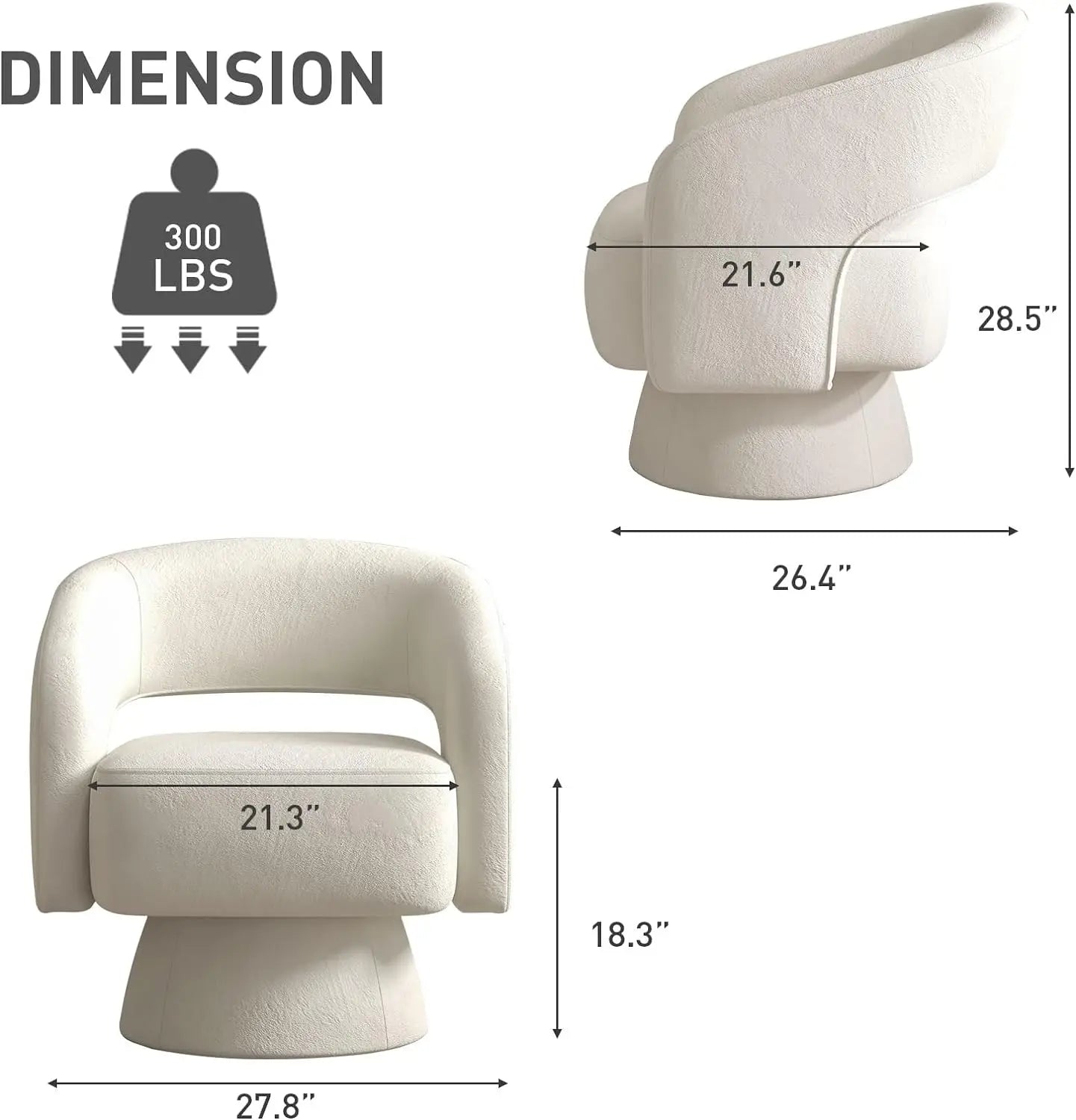 Accent Swivel Barrel Chair