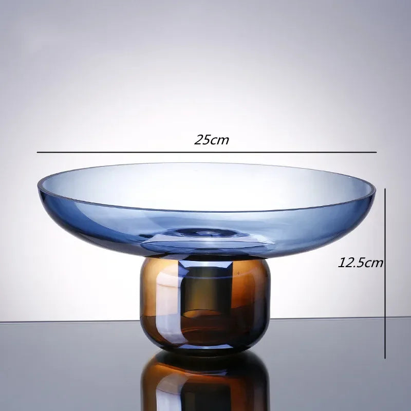 Modern Colorful Glass Bowl
