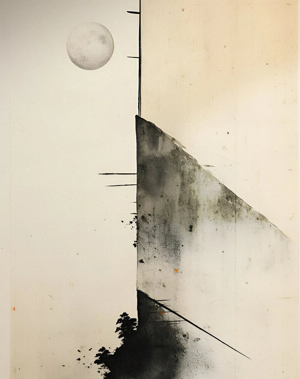 Minimalist Japanese Wall Art Set