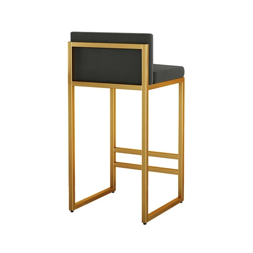 Contemporary Upholstered Bar Stool