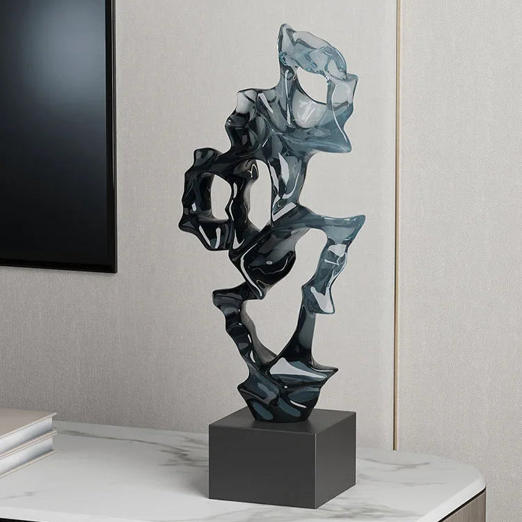 Luxury Flowing Marble Sculpture