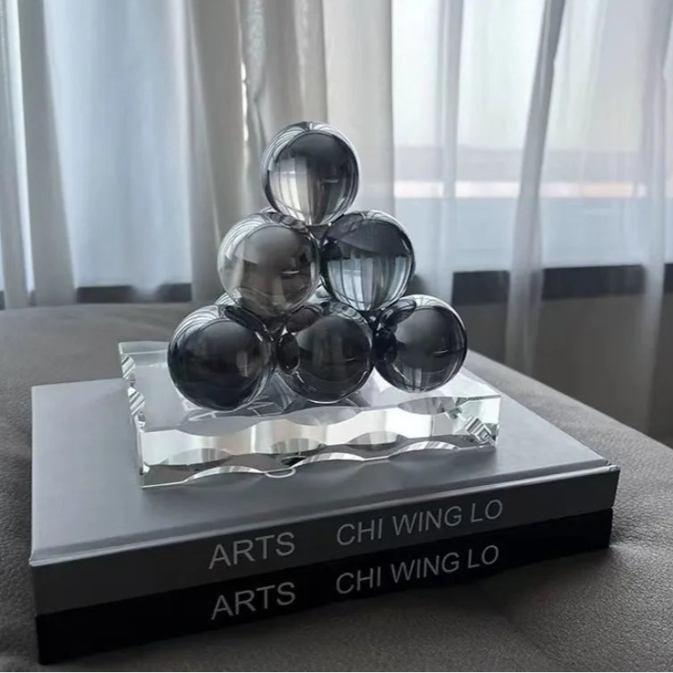 Crystal Ball Pile Sculpture