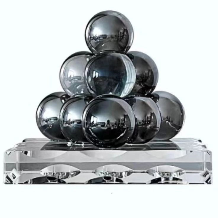 Crystal Ball Pile Sculpture