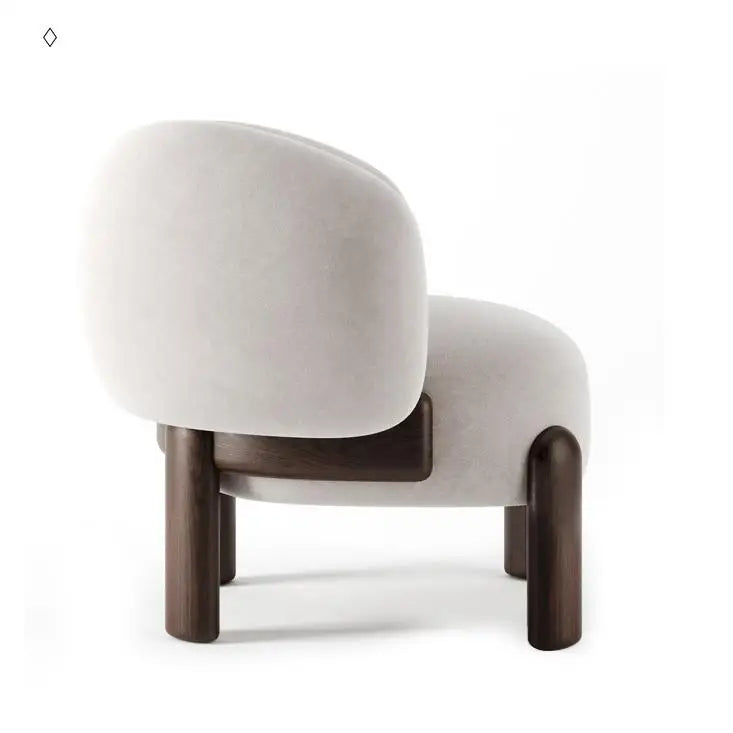 Modern Nordic Bouclé Lounge Chair