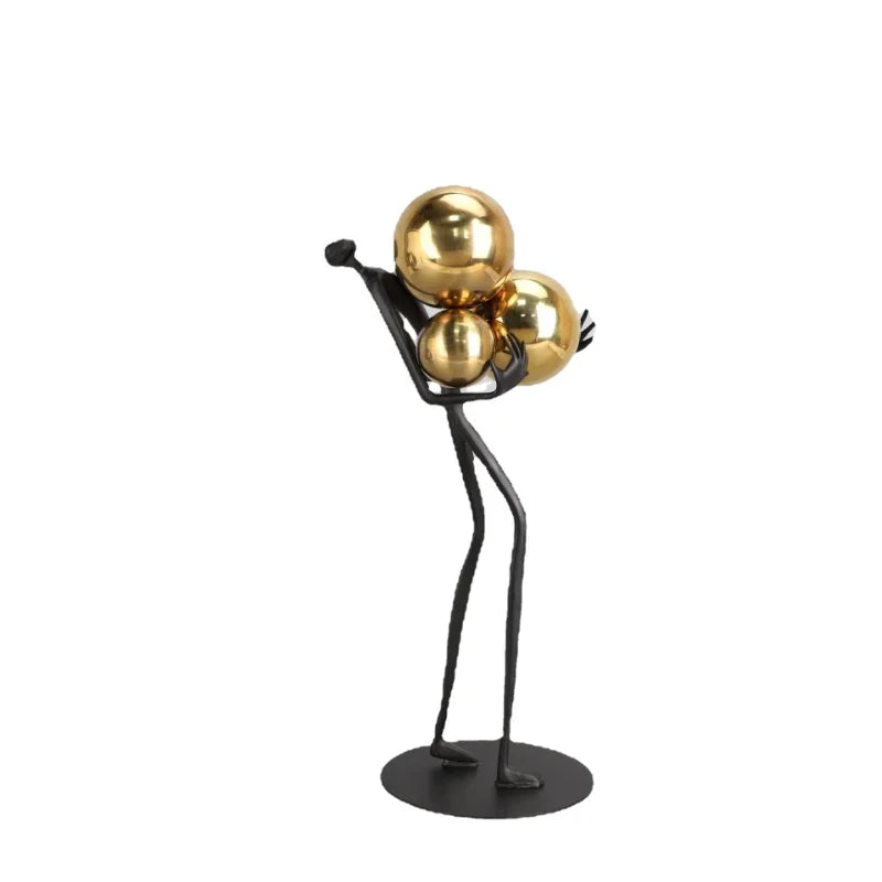 Modern Abstract Metal Sculpture