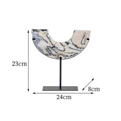 Abstract Marble Decor Piece