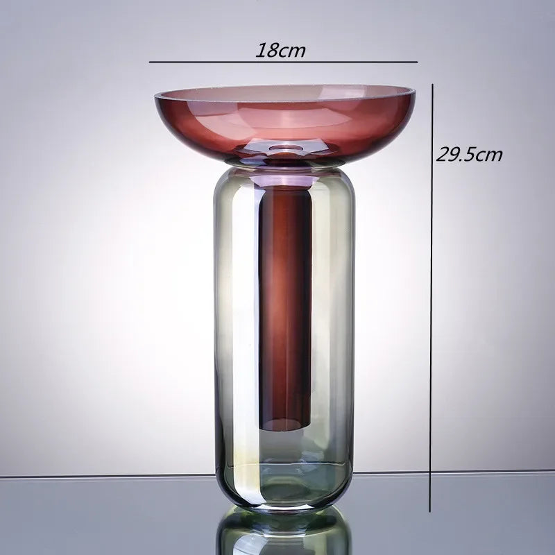 Modern Colorful Glass Bowl