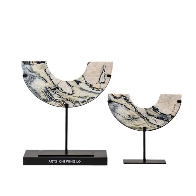 Abstract Marble Decor Piece