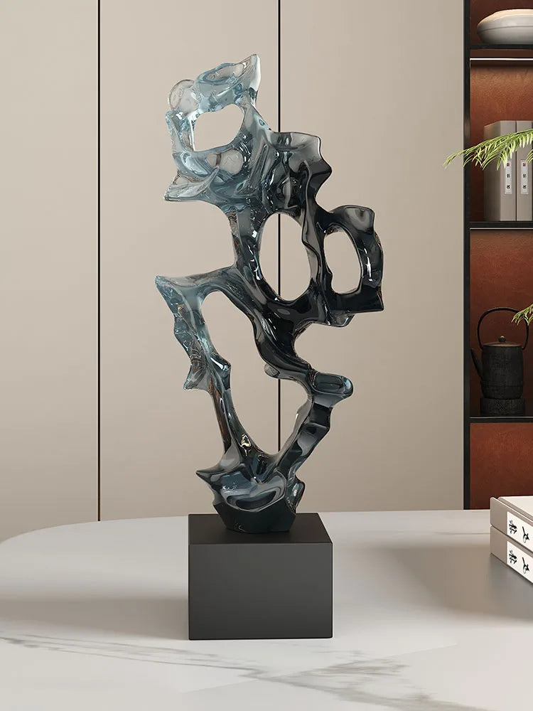 Luxury Flowing Marble Sculpture