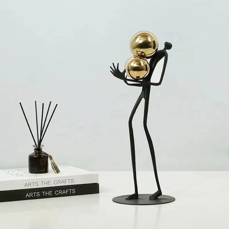 Modern Abstract Metal Sculpture