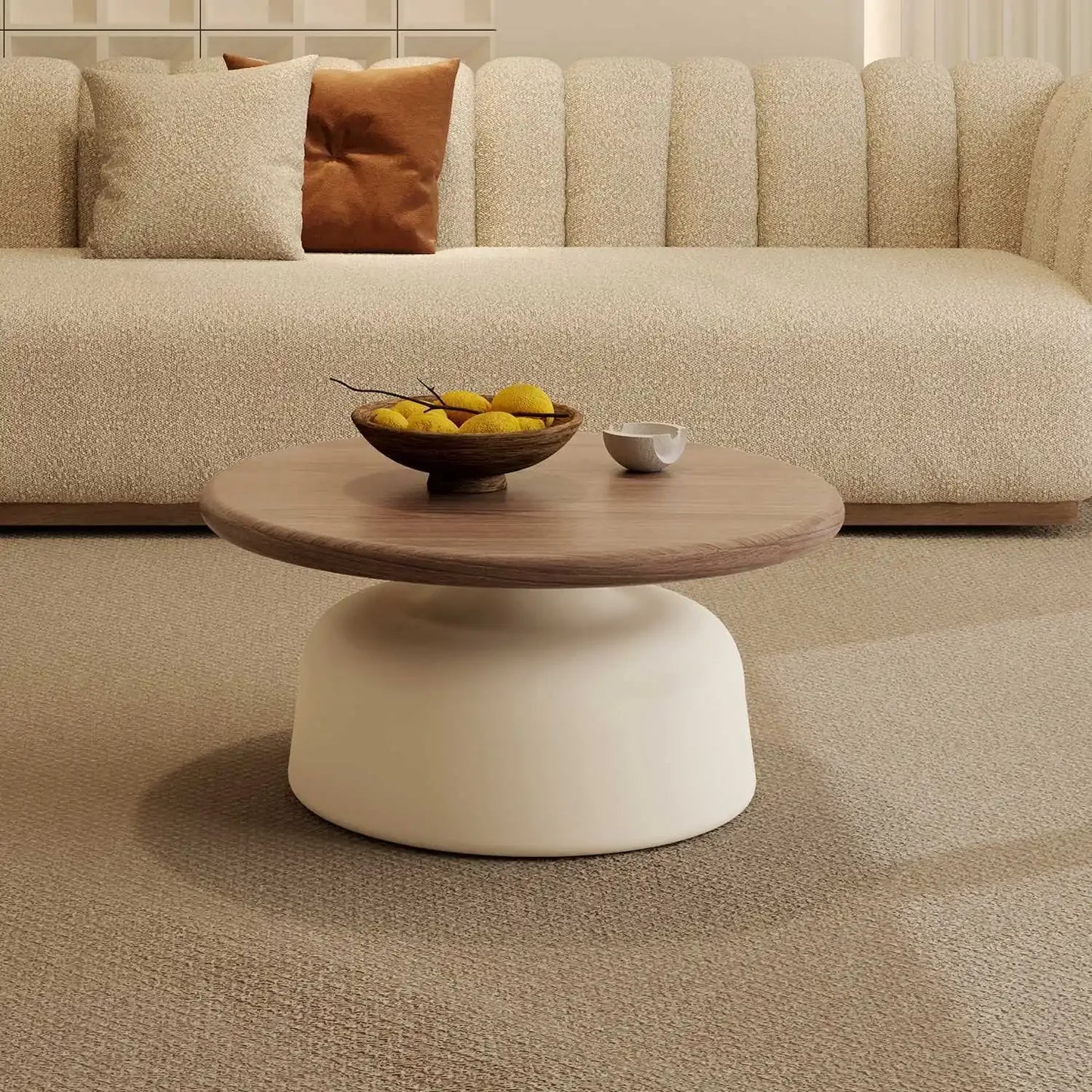 Modern Round Coffee Table Set