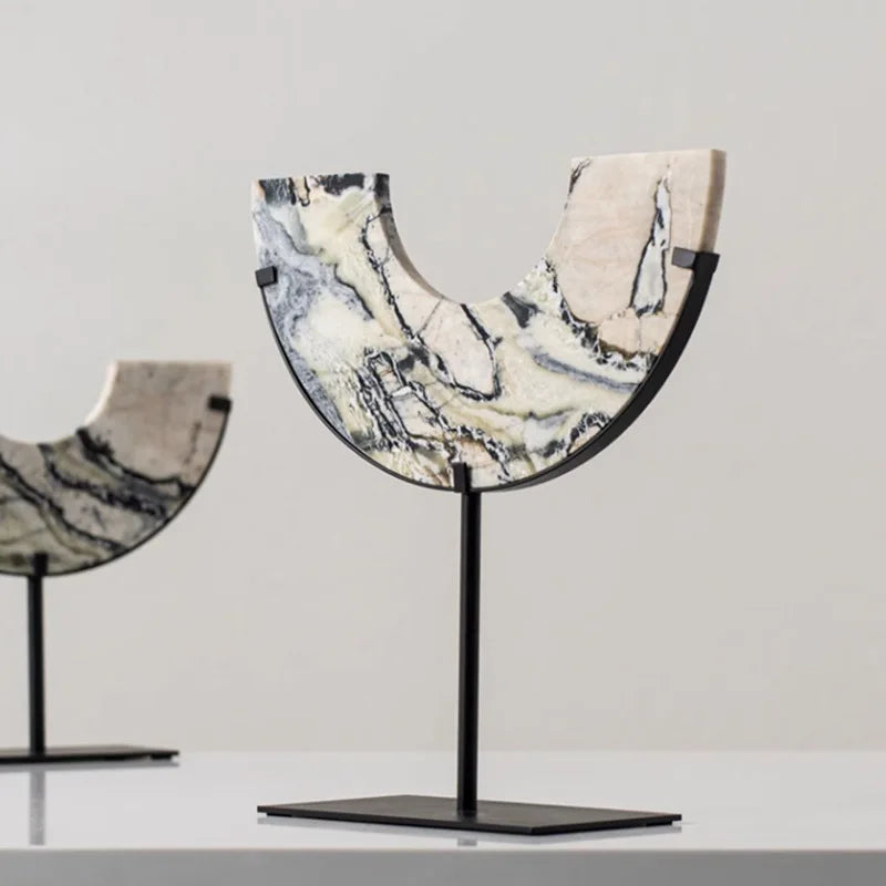 Abstract Marble Decor Piece