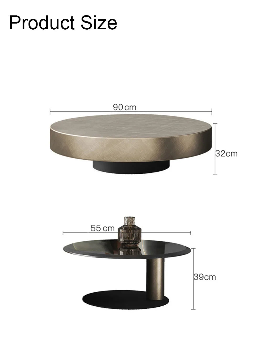 Modern Round Coffee Table