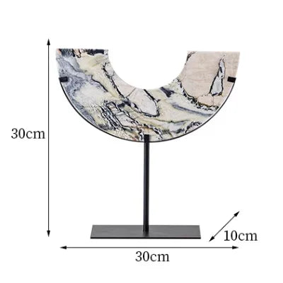 Abstract Marble Decor Piece