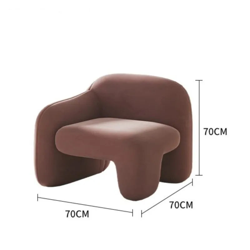 Designer Sculptural Accent Chair