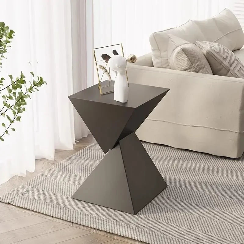 Black Geometric Coffee Table