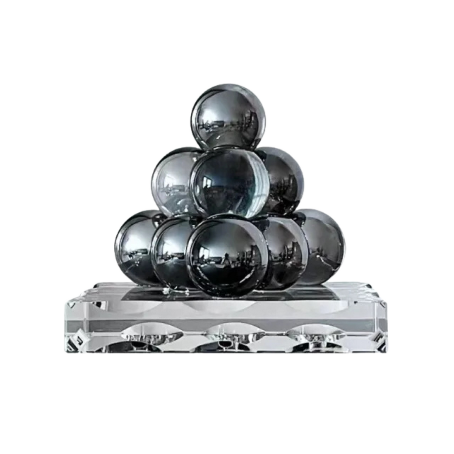 Crystal Ball Pile Sculpture