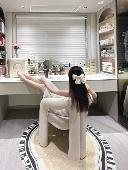 Modern Curved Accent Chair